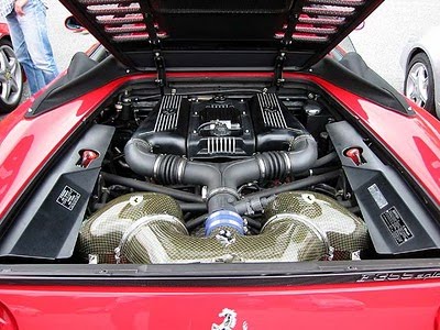 Ferrari f355 салон